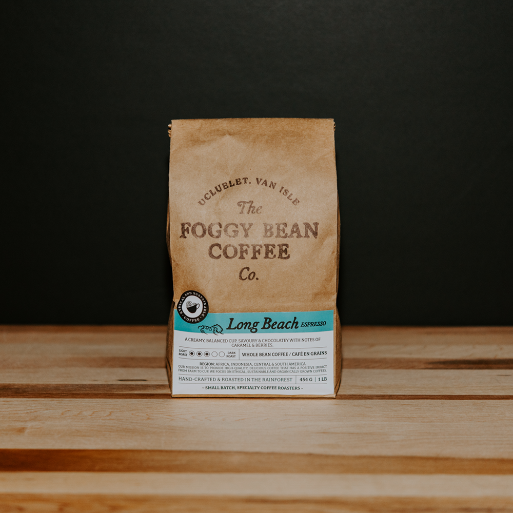 Foggy Bean Coffee: Long Beach Espresso - Medium Roast