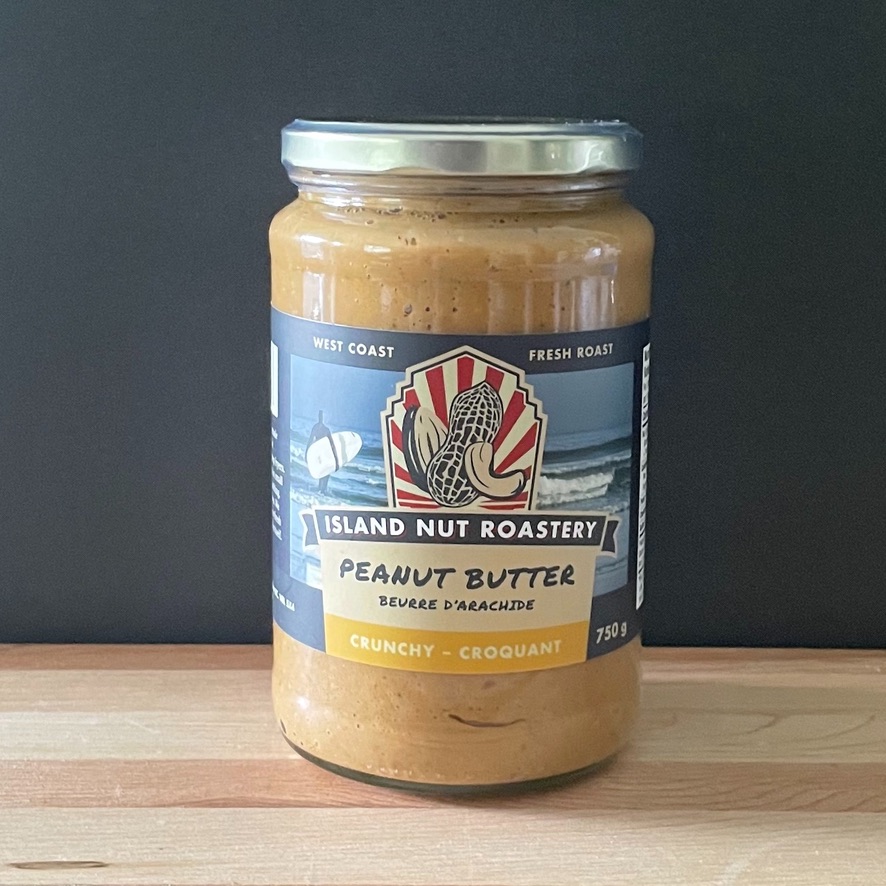 Island Nut Roastery: Peanut Butter 750g Crunchy