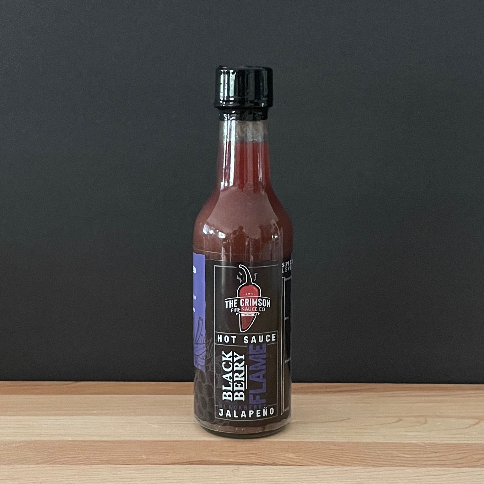 Crimson Fire Hot Sauce: Blackberry