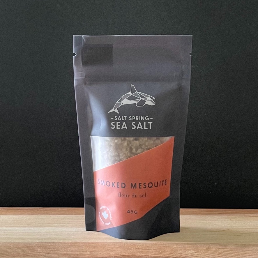 Salt Spring Sea Salt: Smoked Mesquite