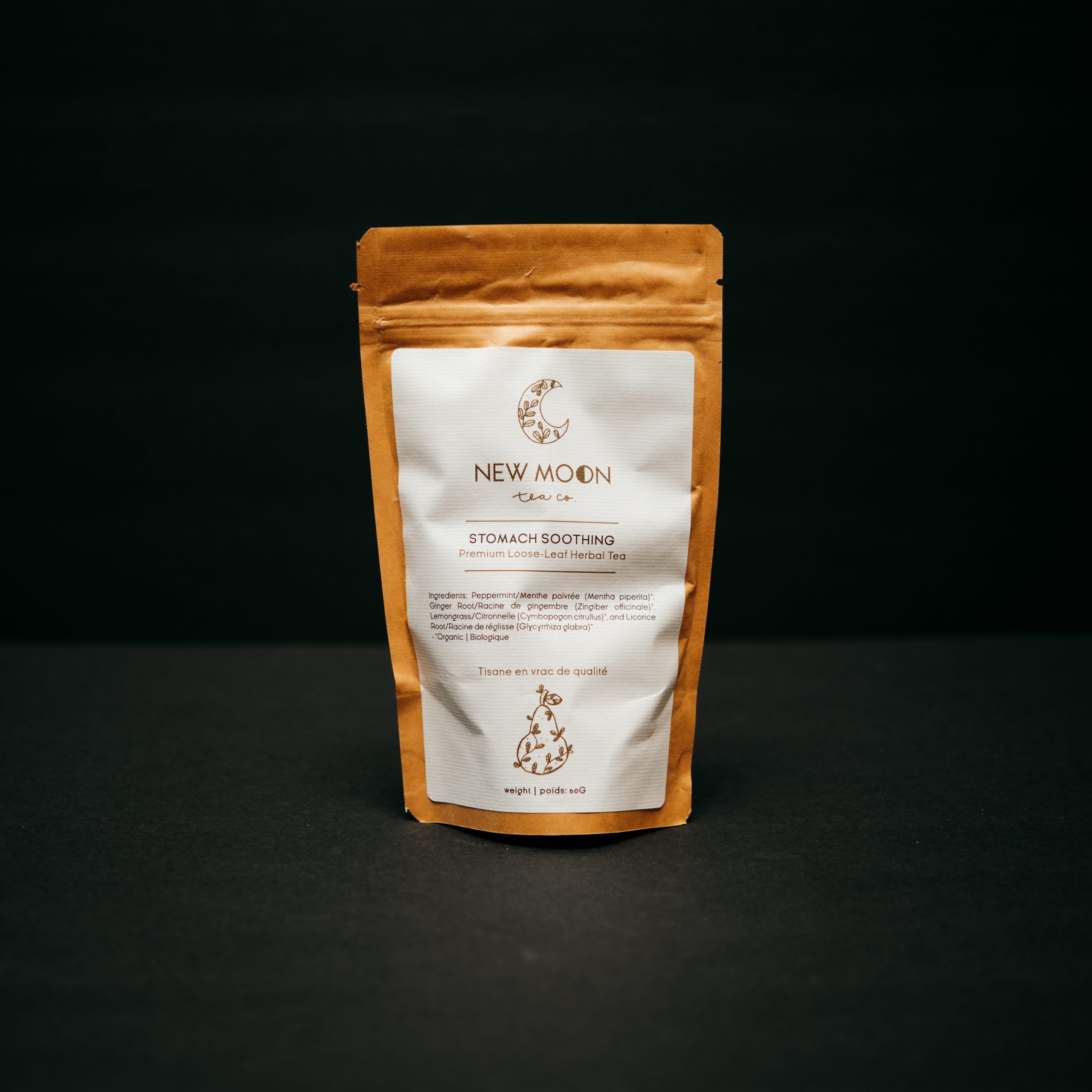 New Moon Tea: Stomach Soothing