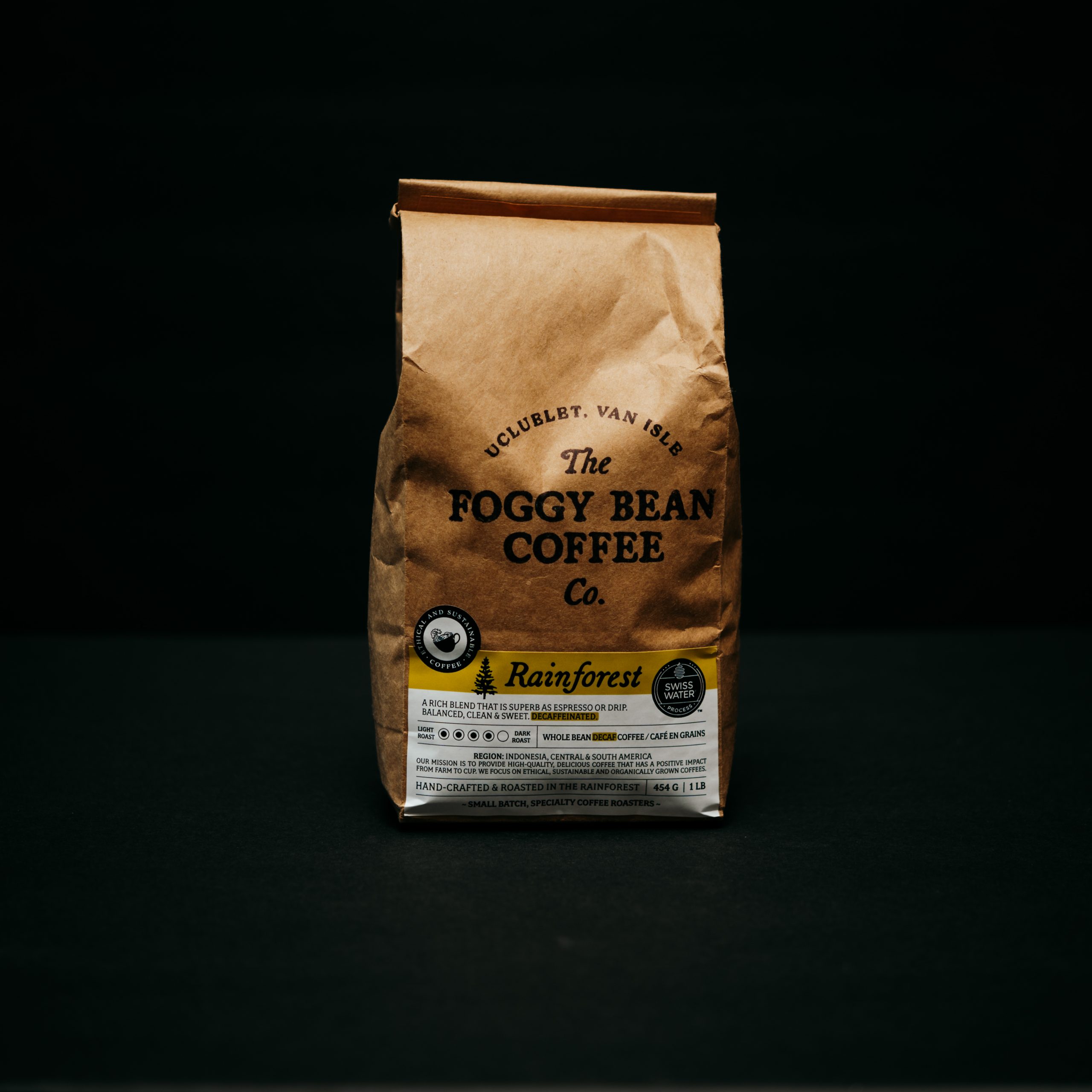 Foggy Bean Coffee: Rainforest