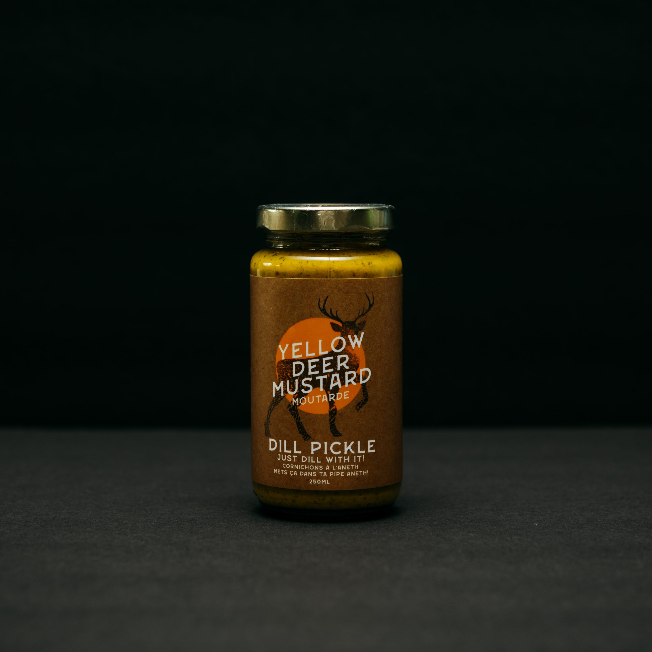 Yellow Deer Mustard: Dill Pickle
