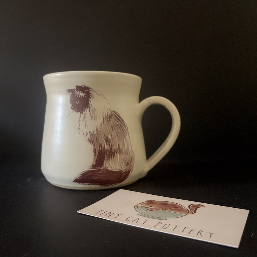Tiny Cat Pottery: Le Chat 1
