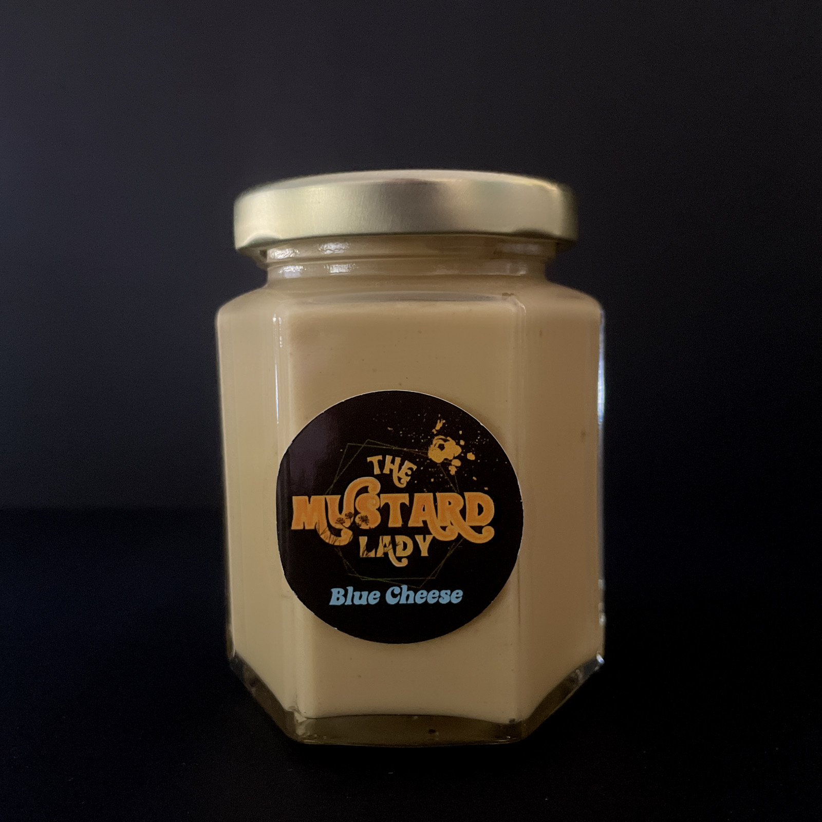The Mustard Lady: Blue Cheese