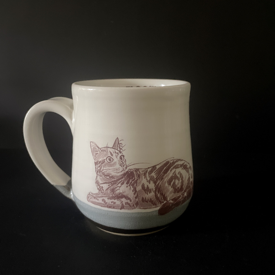 Tiny Cat Pottery: Le Chat 5