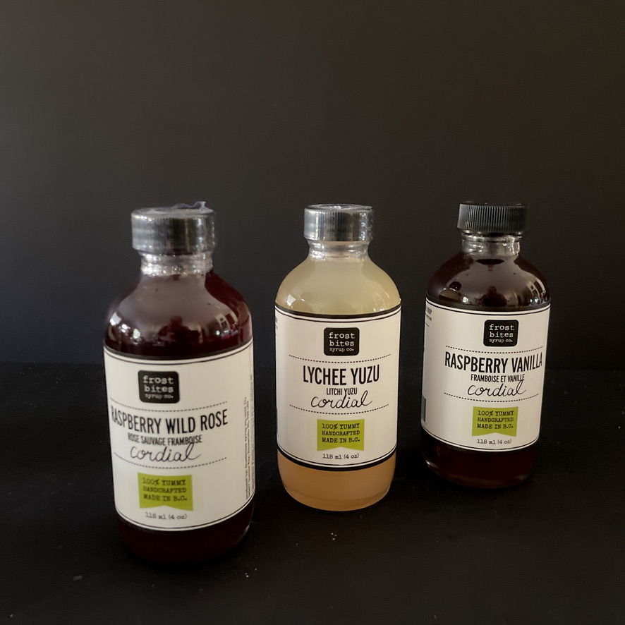 Frost Bites Syrup: Raspberry Wild Rose