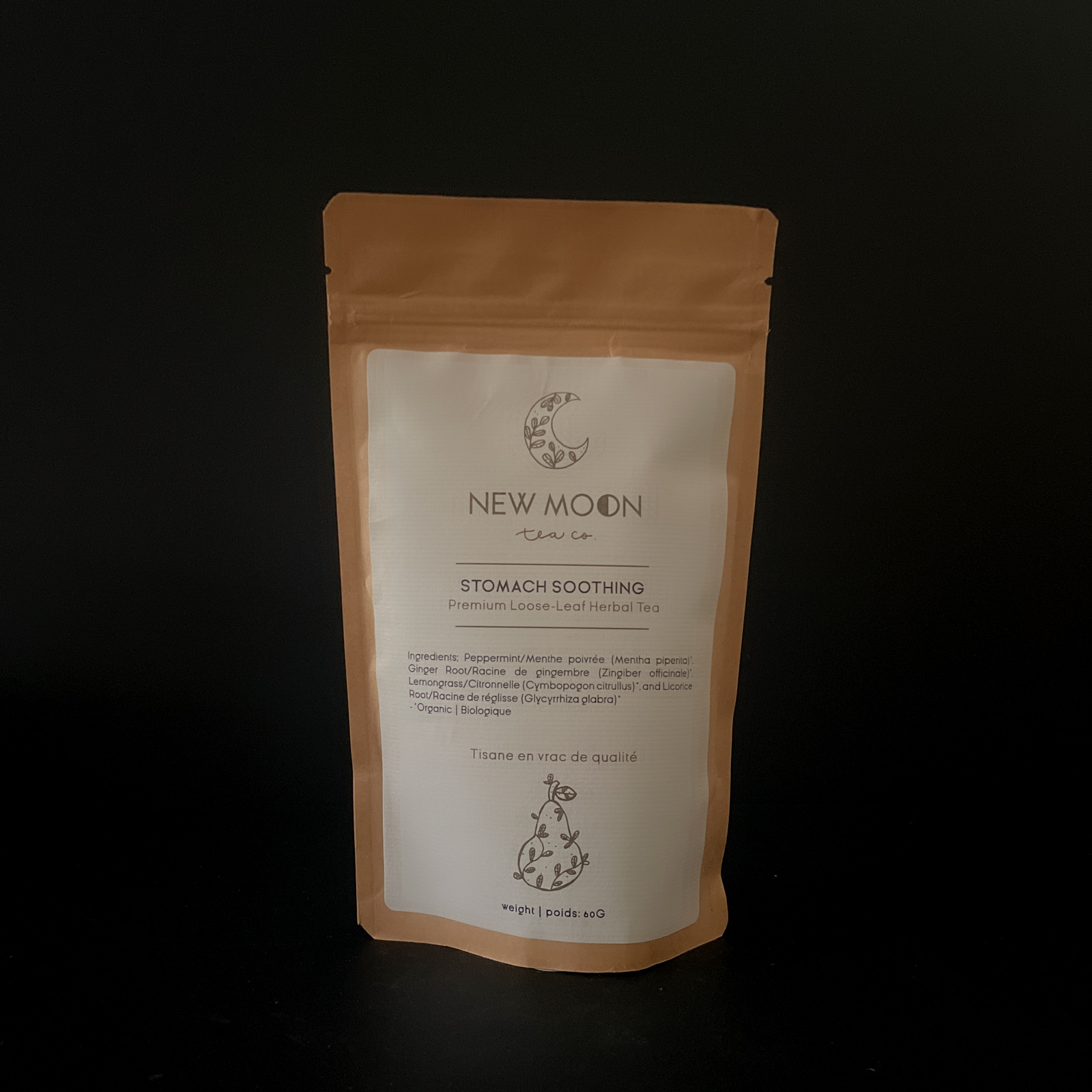 New Moon Tea: Stomach Soothing