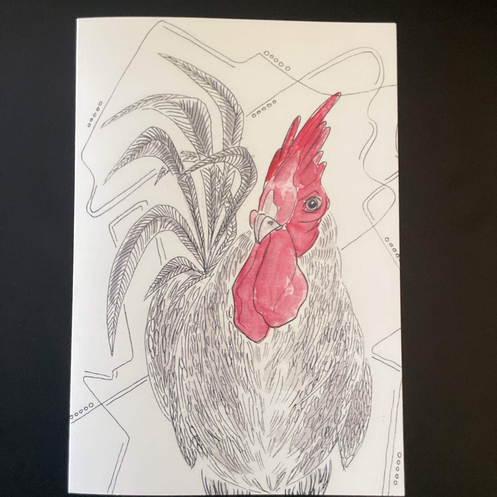 The Salty Woodsman: Art Cards- Rooster