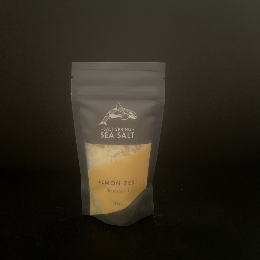 Salt Spring Sea Salt: Lemon Zest
