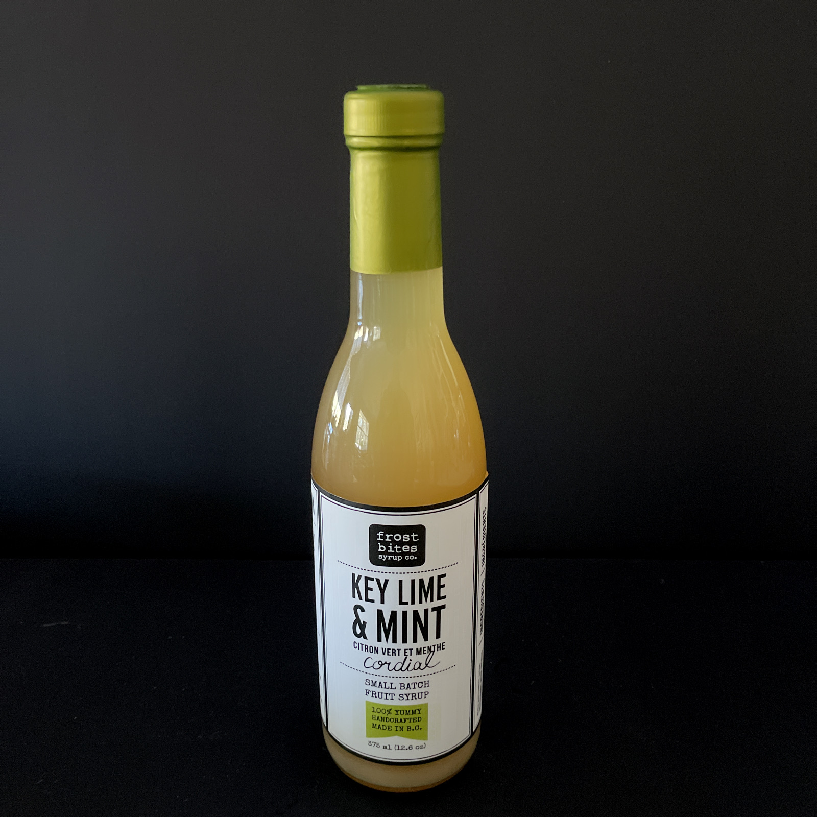 Frost Bites Syrup: Key Lime & Mint