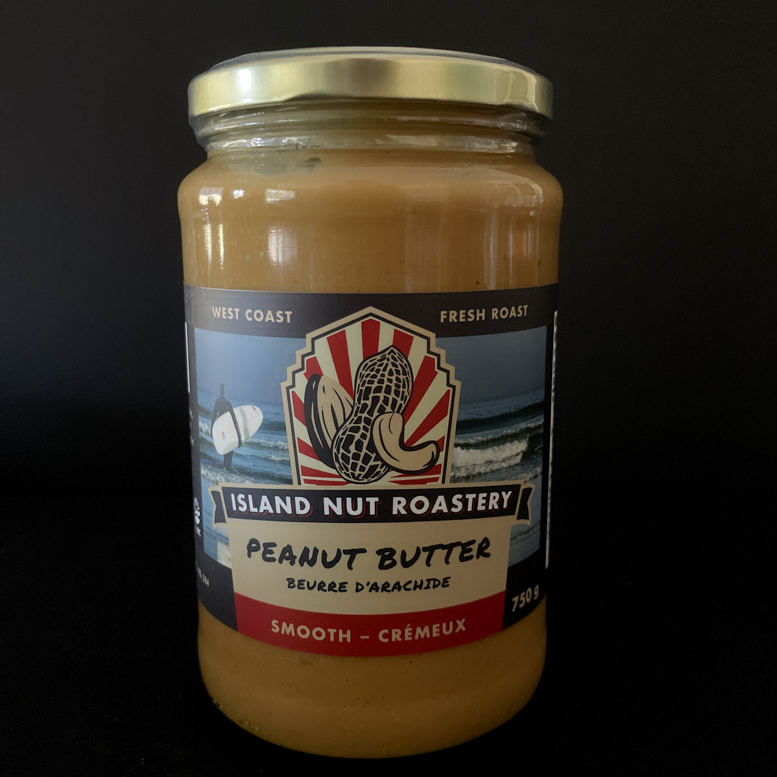 Island Nut Roastery: Peanut Butter 750g Smooth