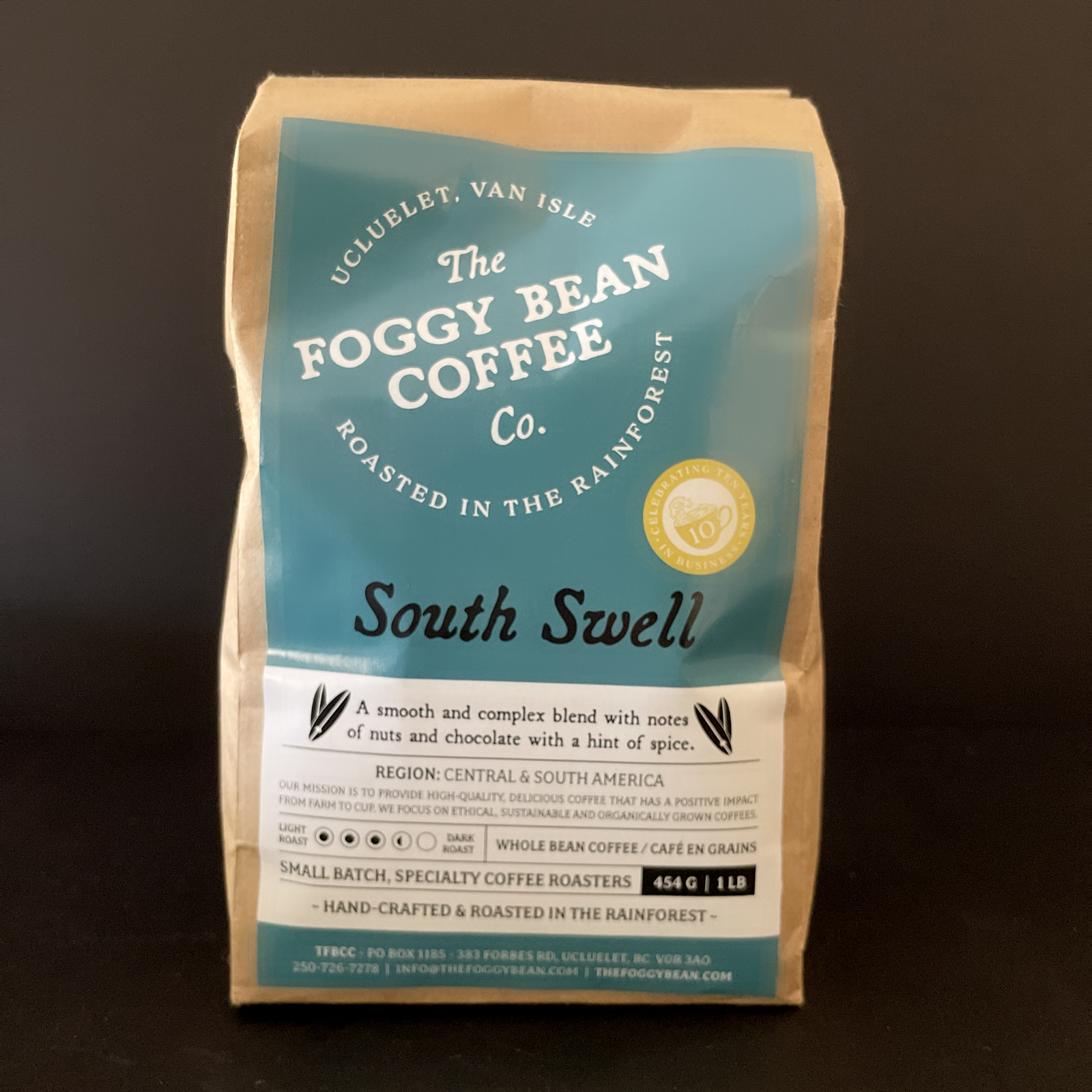 Foggy Bean Coffee: South Swell 
