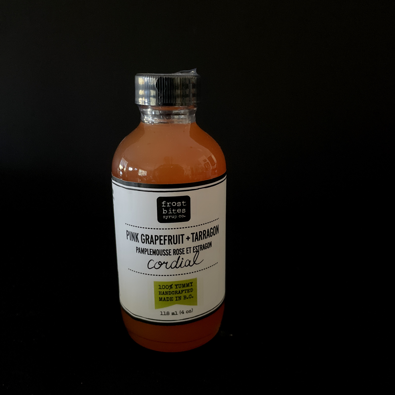 Frost Bites Syrup: Pink Grapefruit & Tarragon