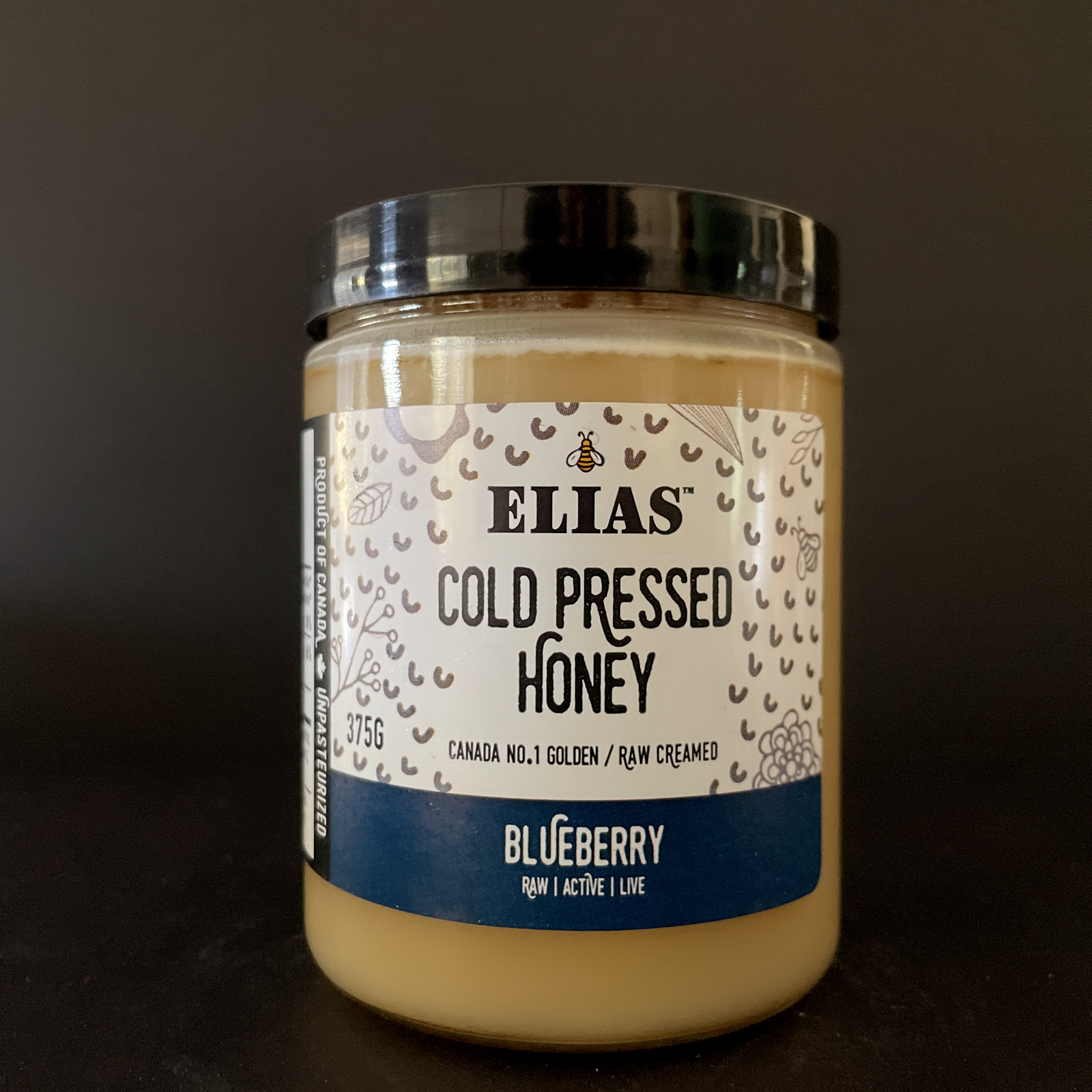 Elais Honey: Blueberry Cold Press