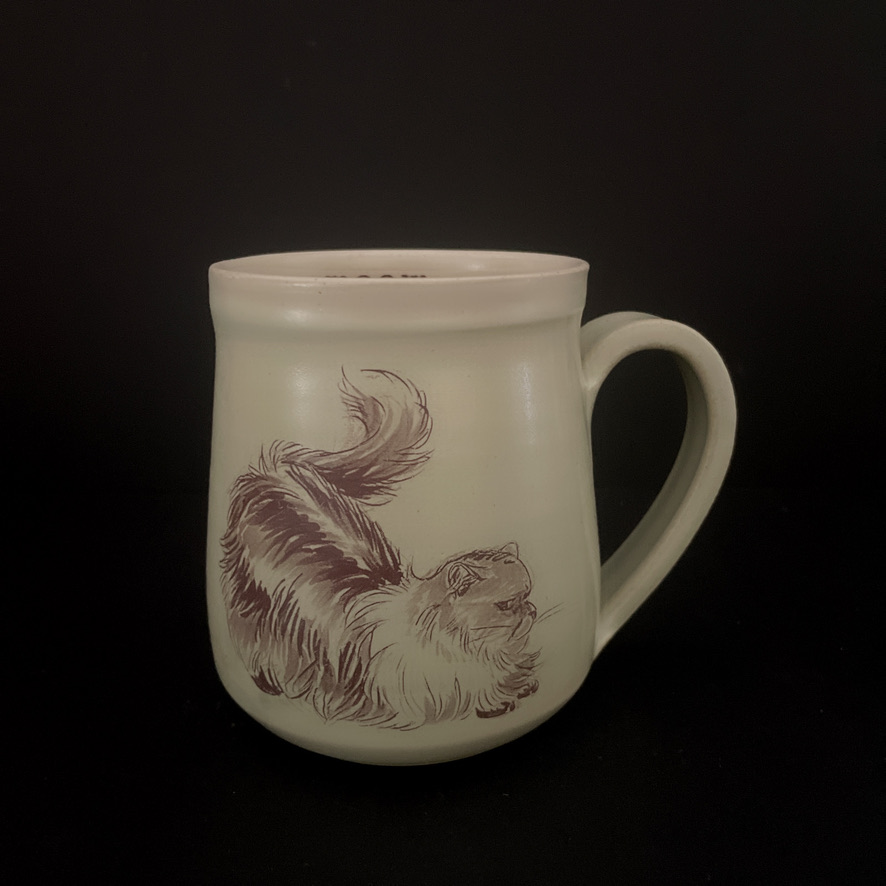 Tiny Cat Pottery: Le Chat a