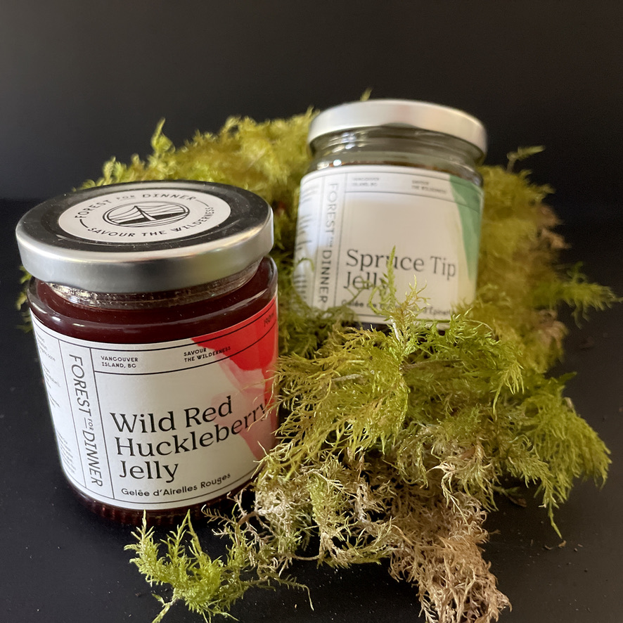 Forest For Dinner: Wild Red Huckleberry Jelly