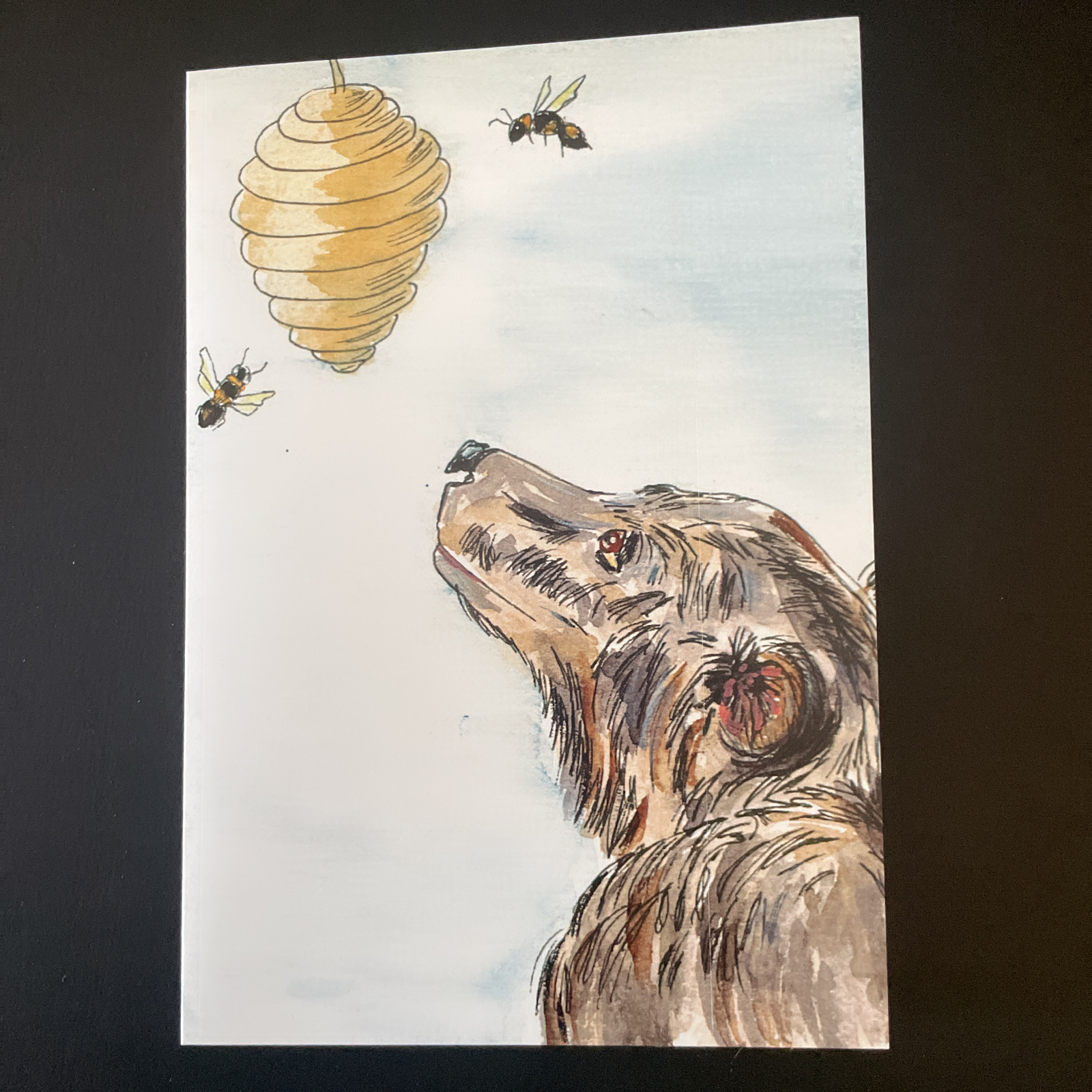 The Salty Woodsman: Art Cards- Bear and Bees