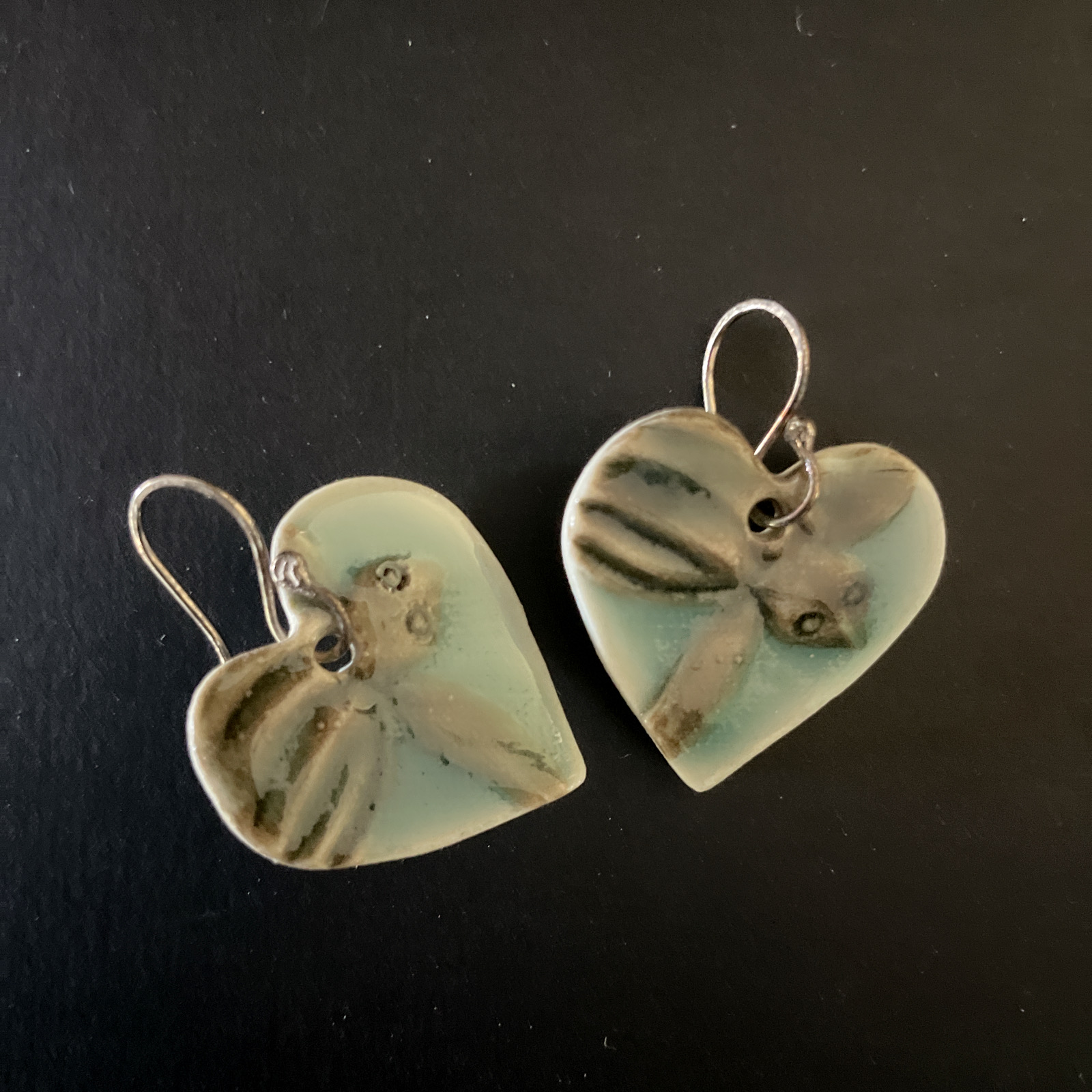 Sacred Coast Ceramics: Turtle Earrings