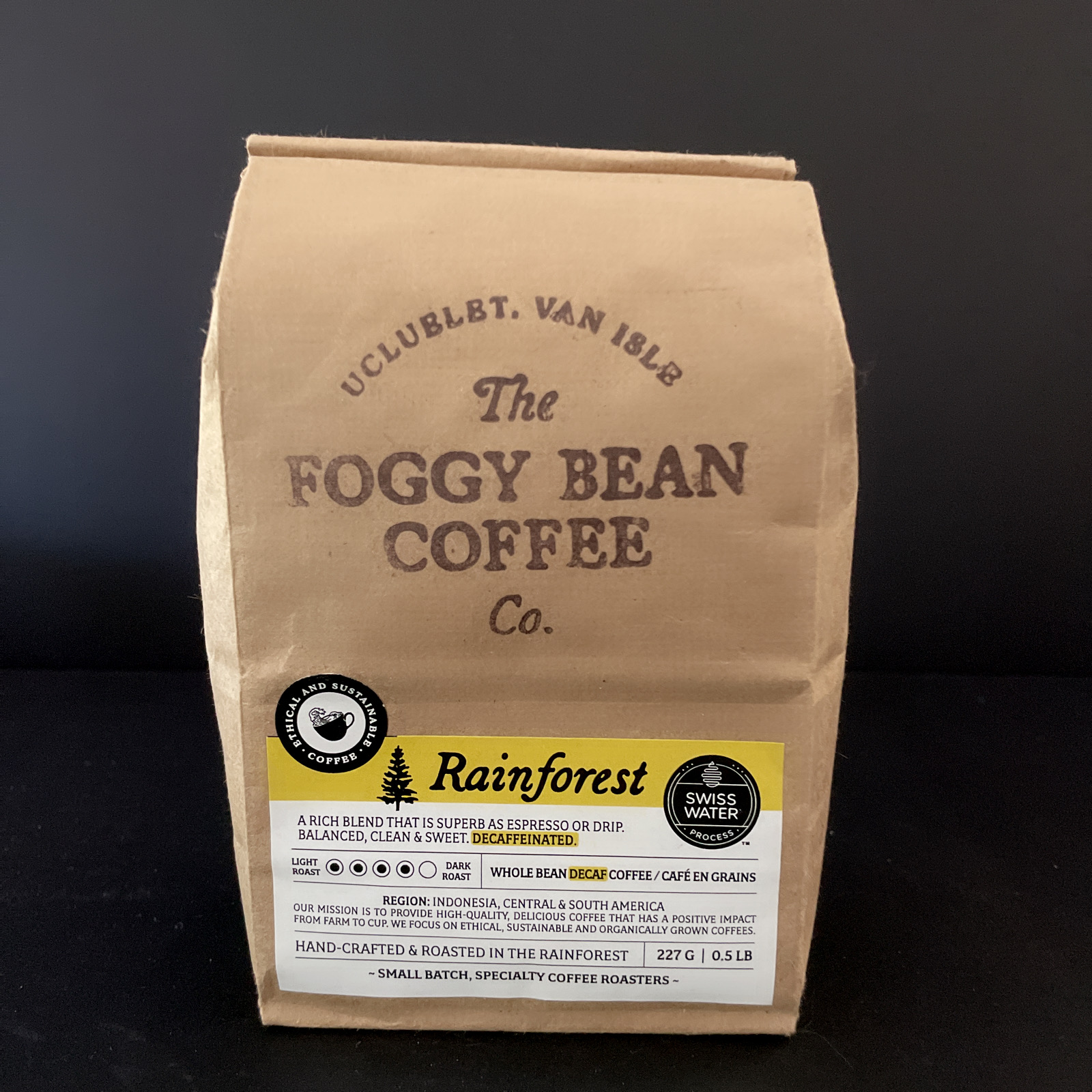 Foggy Bean Coffee: Rainforest