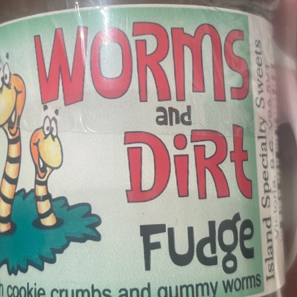 Worms and Dirt Fudge