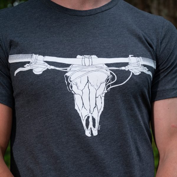 West Coast Tees: Bike Skull Tee - Image 2