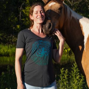 Bough & Antler: Ladies Bamboo Tees: Octopus's Garden