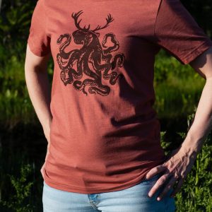 Bough & Antler: Unisex T-Shirt: Elktopus