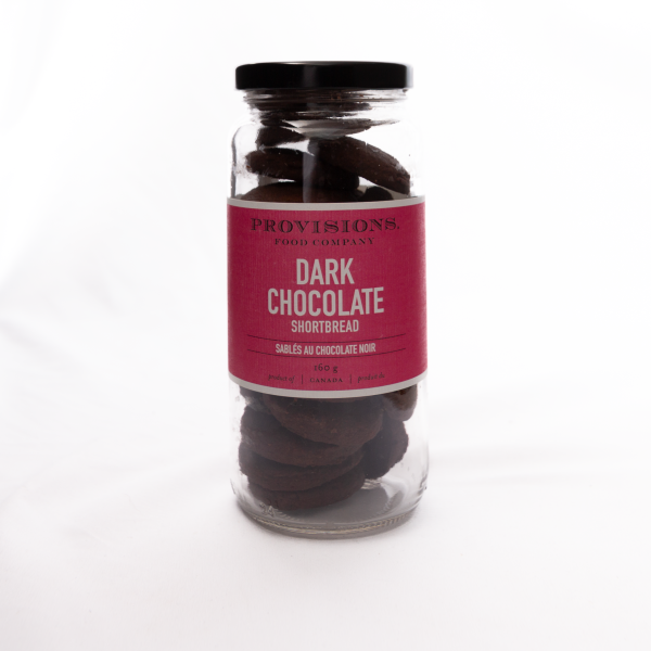 Provisions Food Company: Dark Chocolate Short Bread Cookie Jar