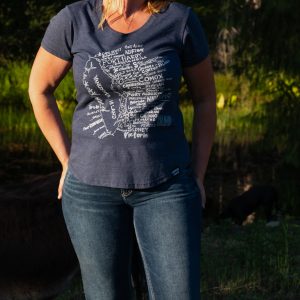 Kindred Coast: Woman's Van Isle Heather Navy