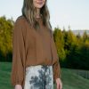 Bryn Walker: Gianna Shirt - Noci