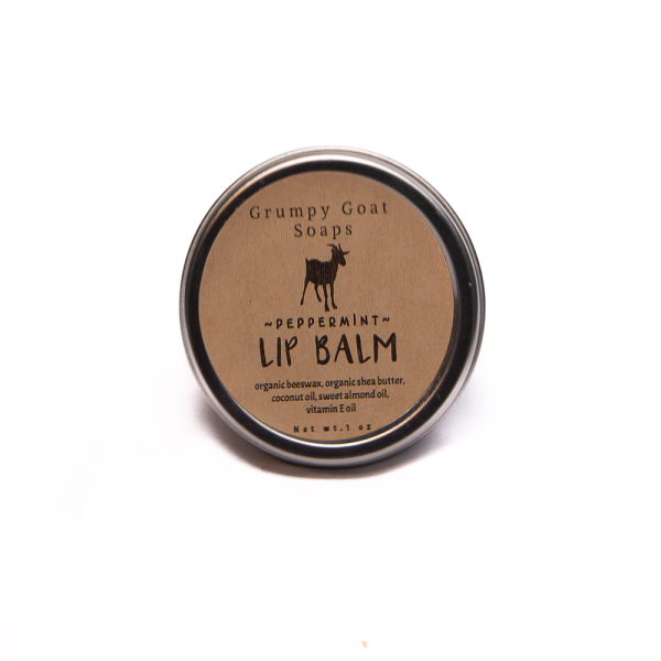 Grumpy Goat Soap: Peppermint Lip Balm