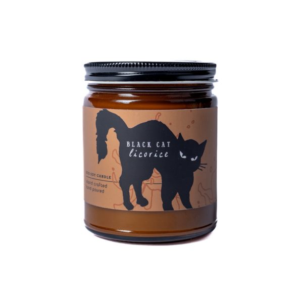 Jody's Candles: Black Cat Licorice