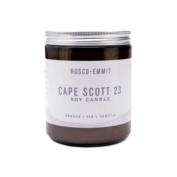 Rosco & Emmit: Cape Scott 23 Soy Candle