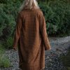 Bryn Walker: Wrap Coat- Nutmeg - Image 6