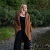 Bryn Walker: Wrap Coat- Nutmeg