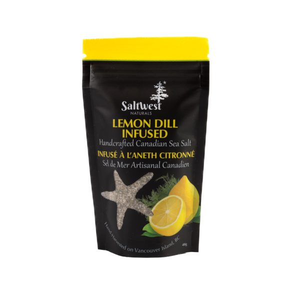 Saltwest Salt: Lemon Dill Infused Sea Salt