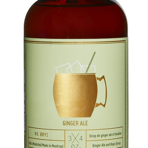 3/4 Ounce: Ginger Ale Syrup